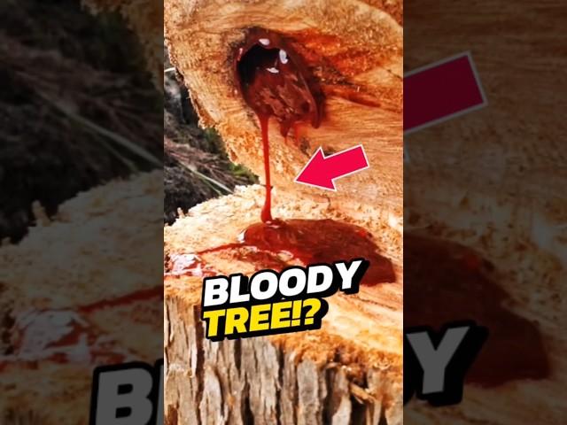 If You See a Tree That Is Emitting Red Liquid, RUN IMMEDIATELY! 