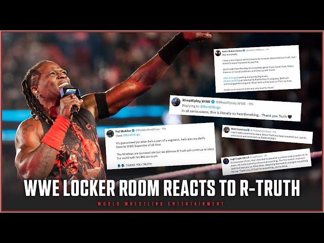 The WWE Locker Room & More React To R-Truth Being Let Go By WWE