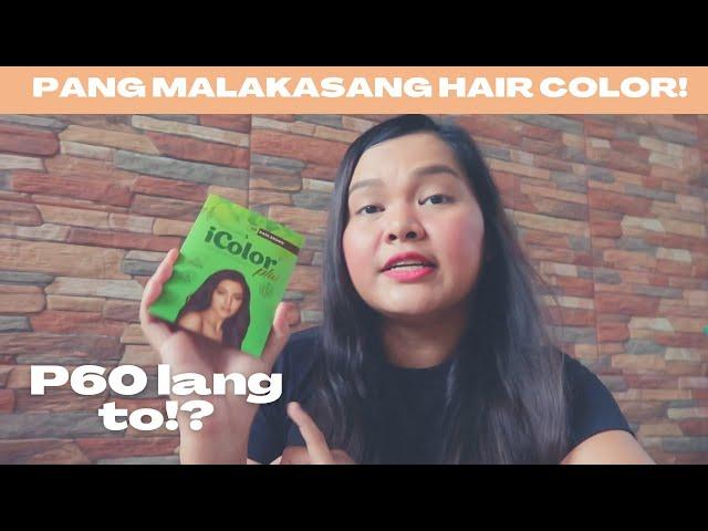 PANG MALAKASANG HAIR COLOR FOR 60 PESOS ONLY?! | IColor Hair Color Review THE BEAUTY JUNKEE