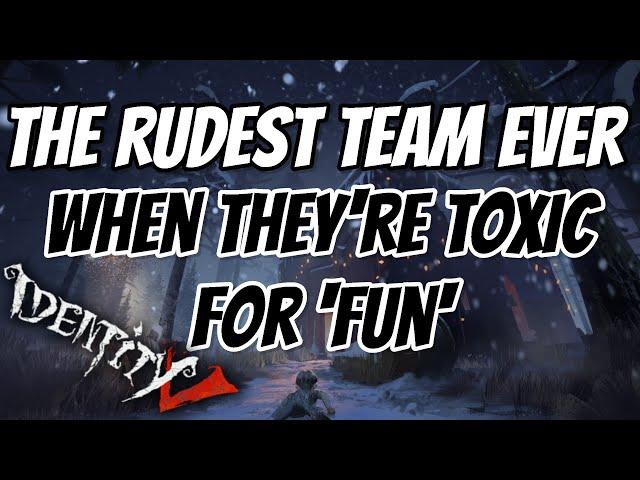 THE MOST DISGUSTING AND TOXIC TEAM IN HISTORY