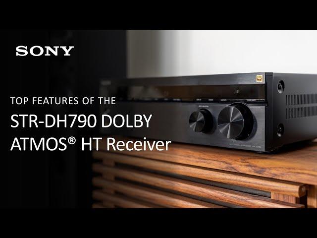 Sony | STR-DH790 7.2ch Home Theater AV Receiver with Dolby Atmos® Product Overview