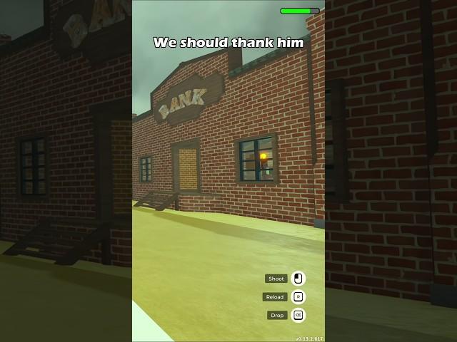 He Blew Up His Bank For Me #roblox #deadrails
