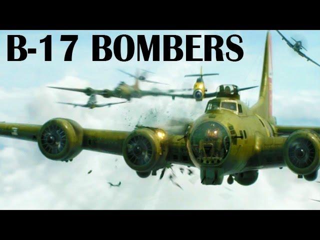 B-17 Flying Fortress Heavy Bombers Over Germany | 1943 | World War 2 Documentary