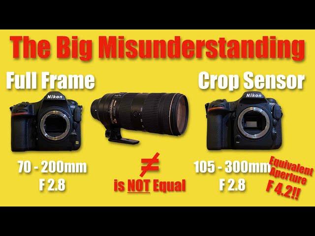 Full Frame Lenses on Crop Sensor Cameras Don't Work the Way You Think They Work