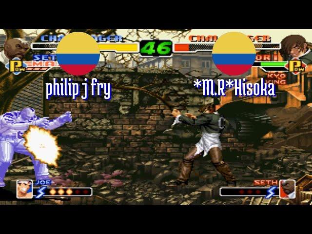 FT5 @kof2000: philip j fry (CO) vs *M.R*Hisoka (CO) [King of Fighters 2000 Fightcade] Jun 16