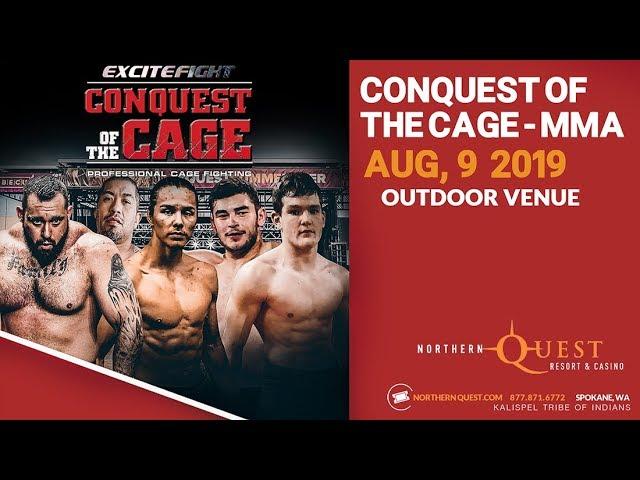 Conquest of the Cage Aug 9, 2019 (FULL EVENT)