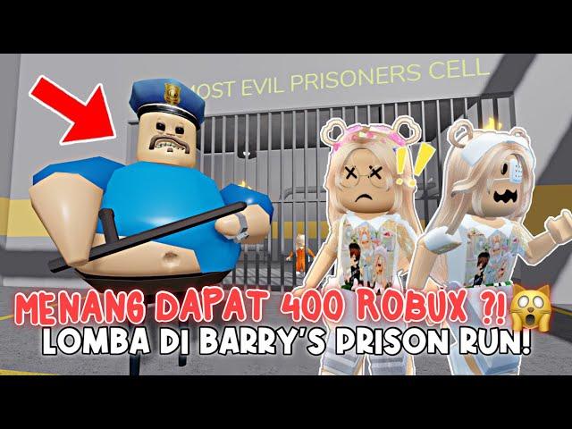 YG BERHASIL KABUR DARI POLISI RAKSASA DAPAT 400 ROBUXX ?!? | Roblox Indonesia  |