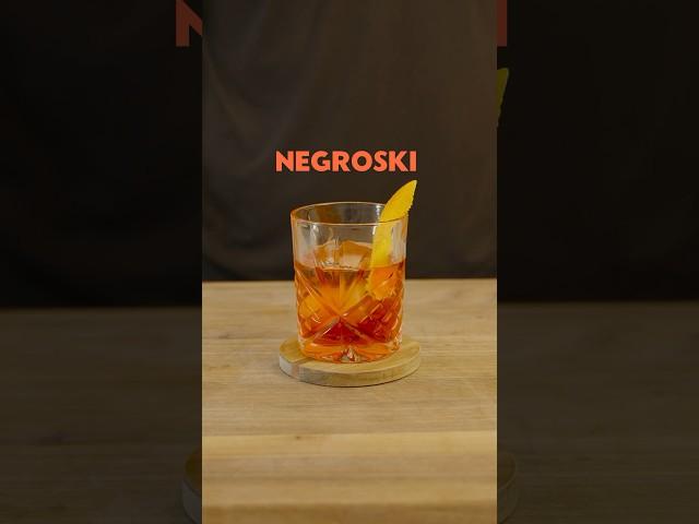 TRY This Simple And Easy Cocktail Vodka Negroni | MyBartender #Shorts