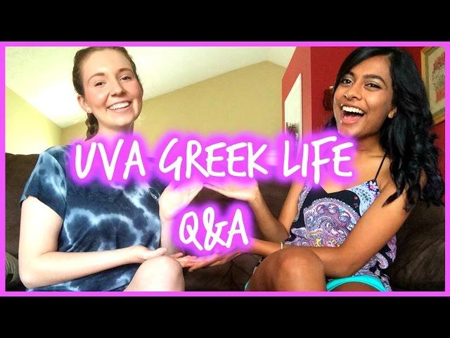 UVA Greek/Sorority Life Q&A || TheEkaShow