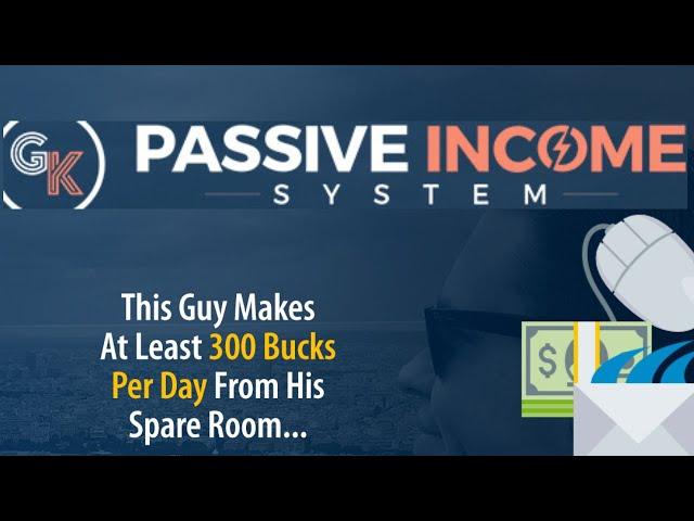 Passive Income System with Glynn Kosky - online business / work at home / affiliate marketing