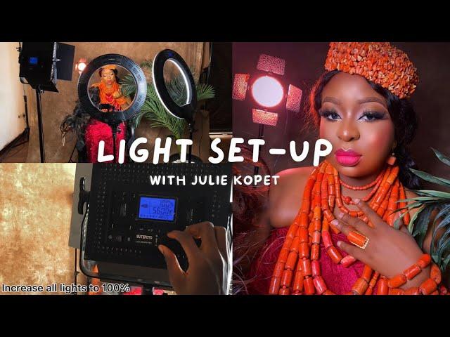 How to setup your light for the perfect picture/video.(LED 660, YN216, 18inches ringlight)