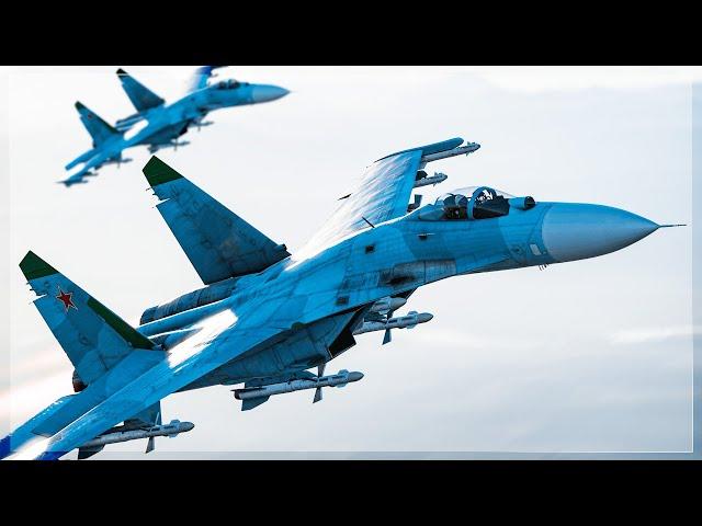 SU-27 FLANKER IS INSANE | Extreme Maneuverability