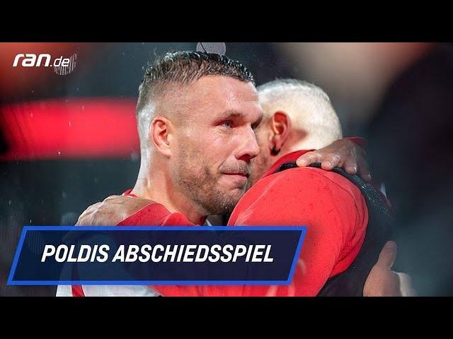 HIGHLIGHTS: Podolskis letzter Tanz - Poldis11 vs 1. FC Köln