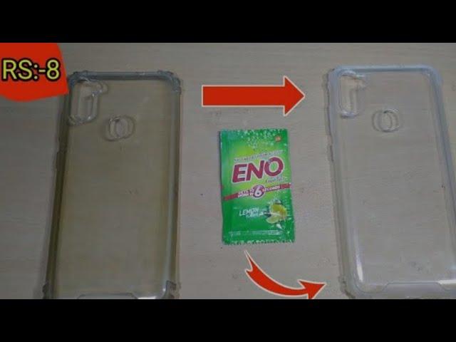 Smart Cover Cleaning Using ENO|ENO से आपने मोबाइल कवर को साफ करे |