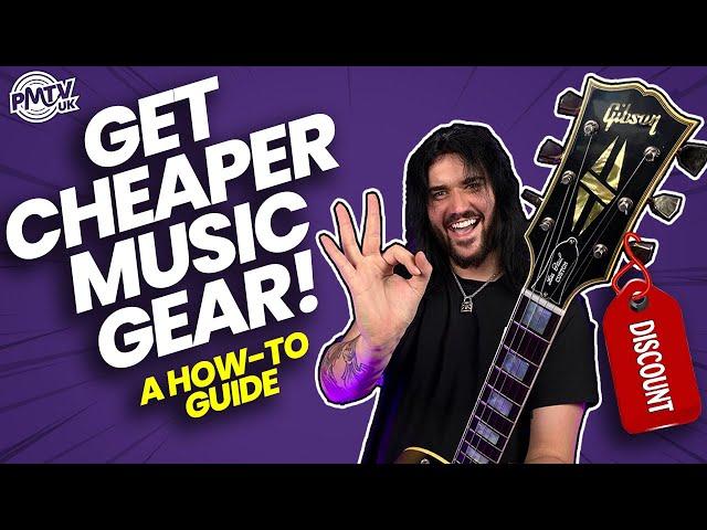 How To Save Money On Your NEW Guitar! Or Really... Any Musical Equipment!