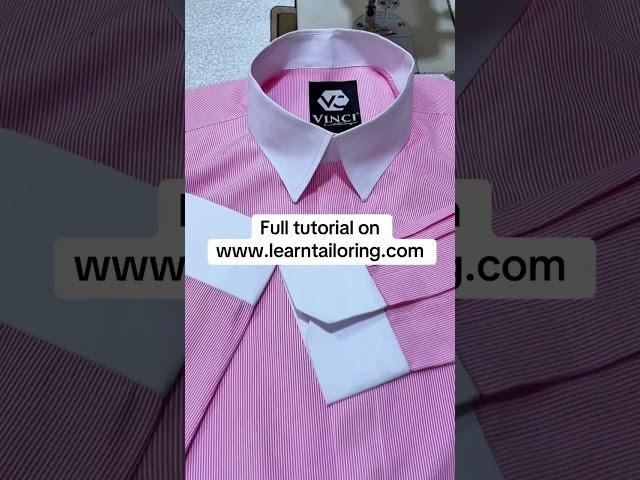 Shirt making tutorial