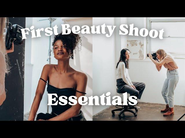 3 Easy Essentials for your FIRST Beauty Photo Shoot