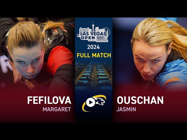 Margarita Fefilova vs Jasmin Ouschan ▸ 2024 Las Vegas Open by Rums of Puerto Rico