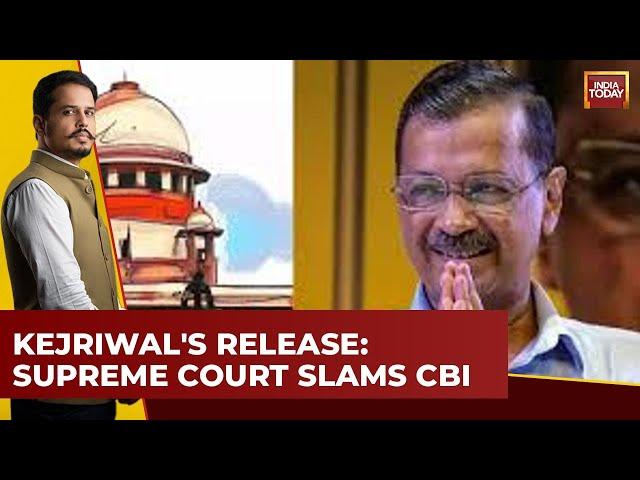 5ive Live: Delhi Chief Minister Arvind Kejriwal Gets Bail, SC Slams CBI | India Today