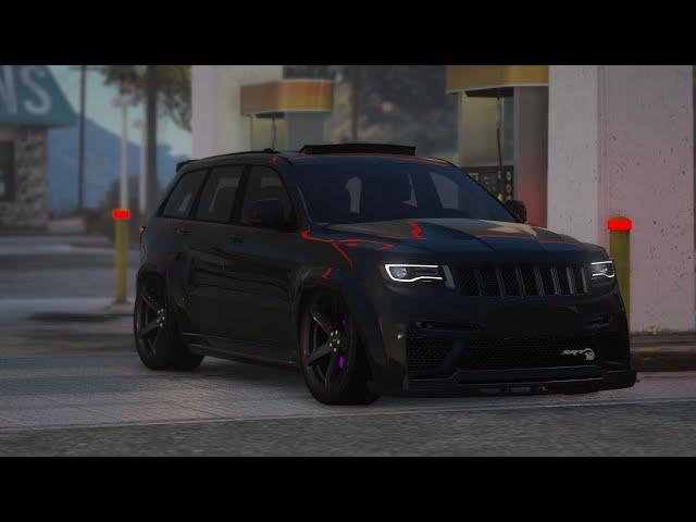 GTA 5| Widebody Demon Trackhawk Build! (INSANE LAUNCH)