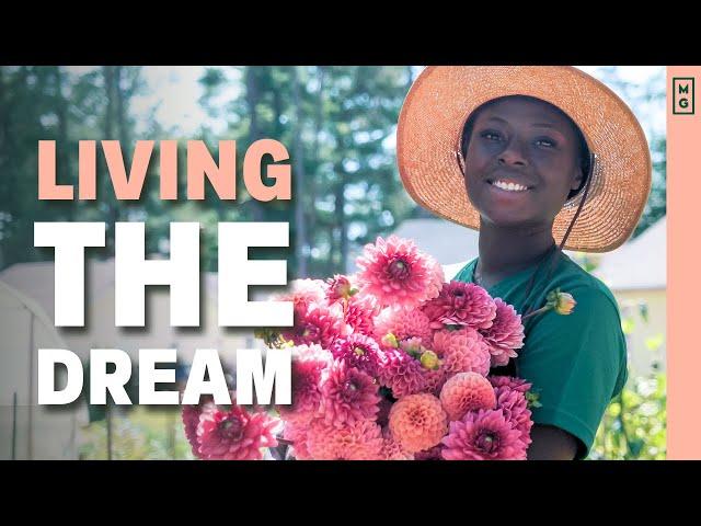 She Turned Her Home Garden Into A DREAM Flower Farm! 