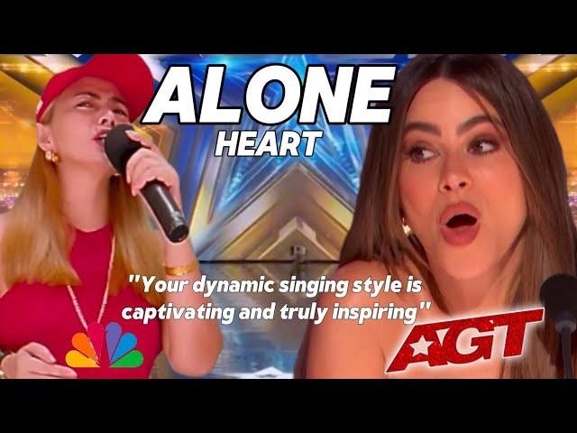 INCREDIBLE VOICE FILIPINO SINGS ALONE ] Standing Ovation/ Simon and Sofia Amazed  by her Voice