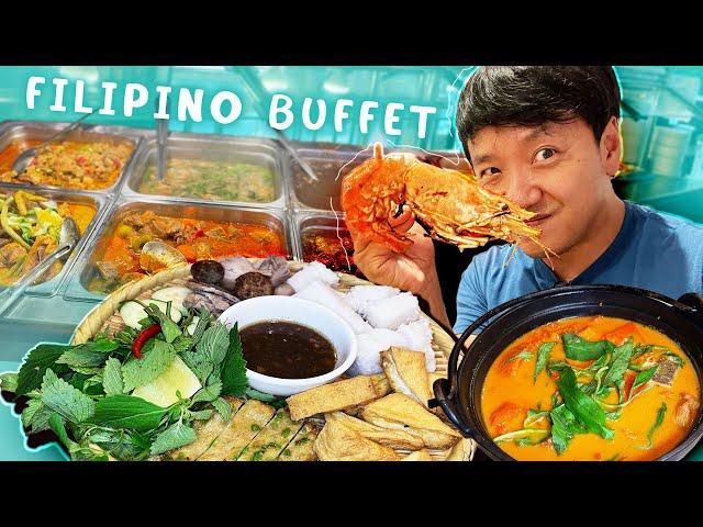 All You Can Eat FILIPINO BUFFET & Vietnamese SEAFOOD in HOUSTON  TEXAS