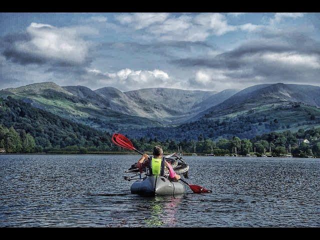 How to bike pack raft