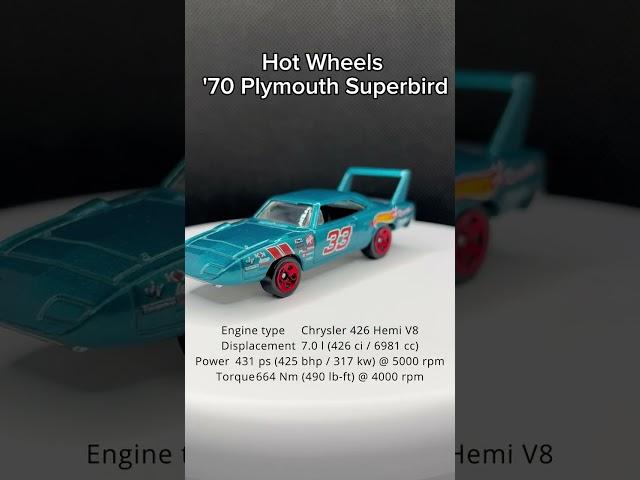 Hot Wheels 70 Plymouth Superbird
