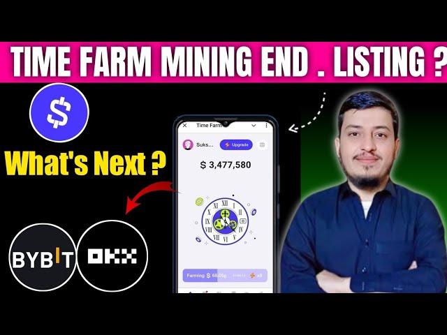 Timefarm Withdraw Updates || Timefarm Mining End