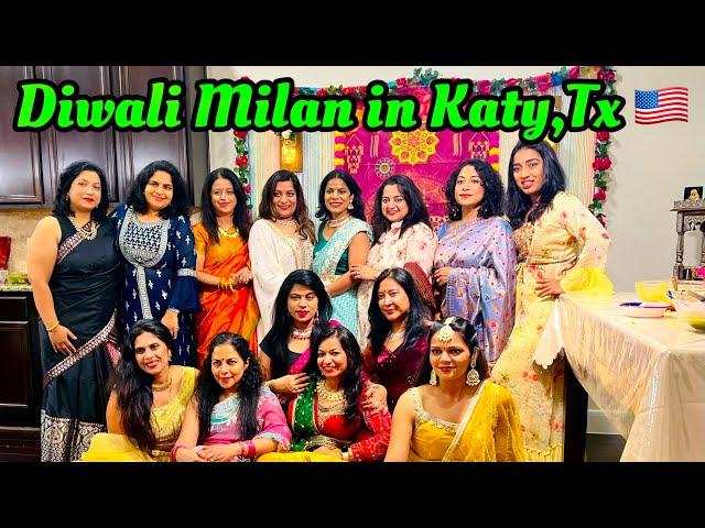 USA EP 11: HomeVlog 2024 | Fireworks at Katy | Diwali Milan | Families Together | Roving Couple