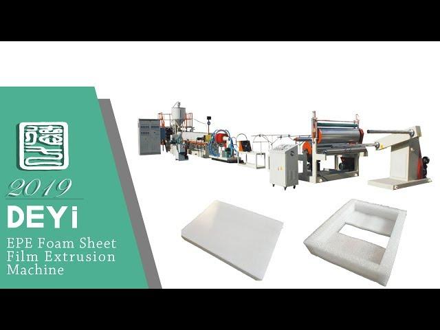 epe foam  2019: polyethylene foam film machine for packaging industry