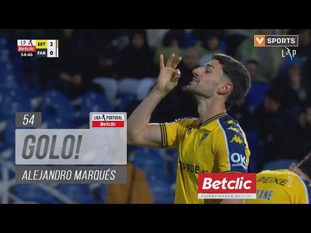 Golo Alejandro Marqués: Estoril (2)-0 Farense (Liga 24/25 #25)