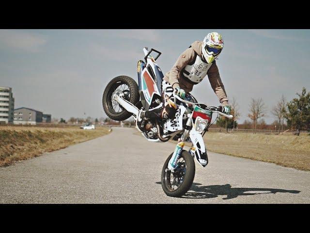 HUSQVARNA FE 501 FMF SOUND!! WHEELIE