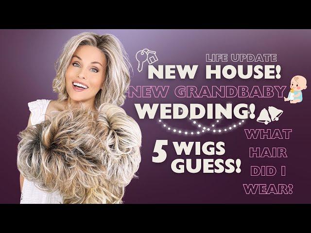 WHAT DID I WEAR to MY SONS WEDDING!?5 WIGS / SLIDESHOW!Let's Catch UP with a LIFE UPDATE!