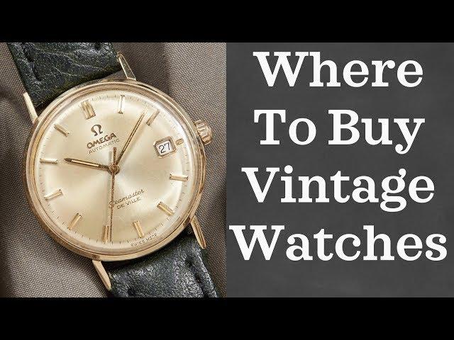 Where to Buy Vintage Watches (2018) | 10 Online Vintage Watch Shops