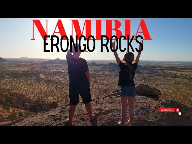 CAMPING AT ERONGO ROCKS | Omaruru Namibia | Travel Vlog | Chasing Gravel