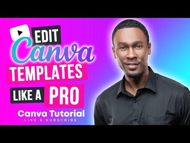 Master Canva Template Editing: Text, Graphics & Photos Made Easy! ️