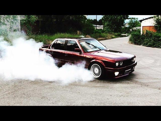 E30 325i 1,2,3,4 6500RPM BURNOUT