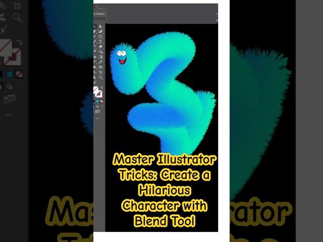 Master Illustrator Tricks: Create a Hilarious Character with  Blend Tool
