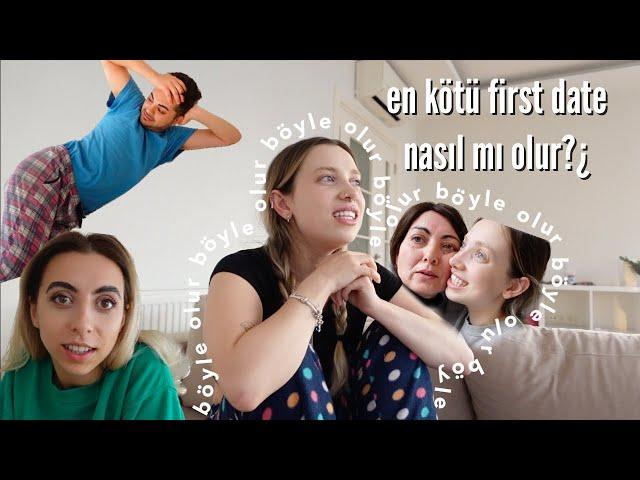 İŞTE İSTEDİĞİNİZ AİLE VLOGU | rezil first date anım, kore tarzı tırnak yaptırdım XD