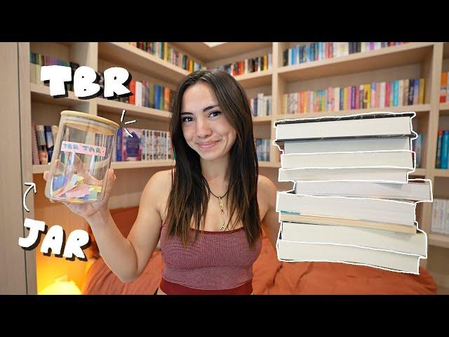 TBR jar prompts pick my September reads! *in the new library*