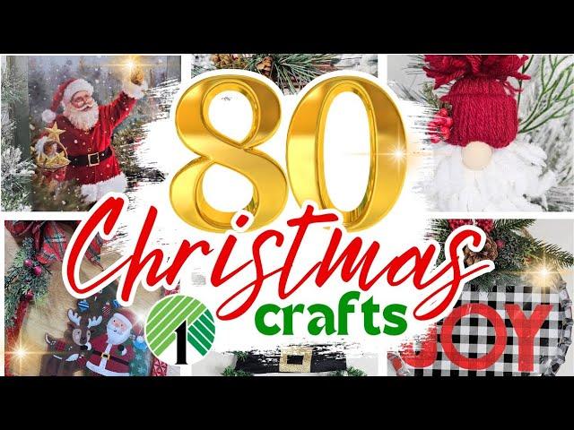 80 GORGEOUS  Christmas DIY Crafts | Dollar Tree DIY Crafts