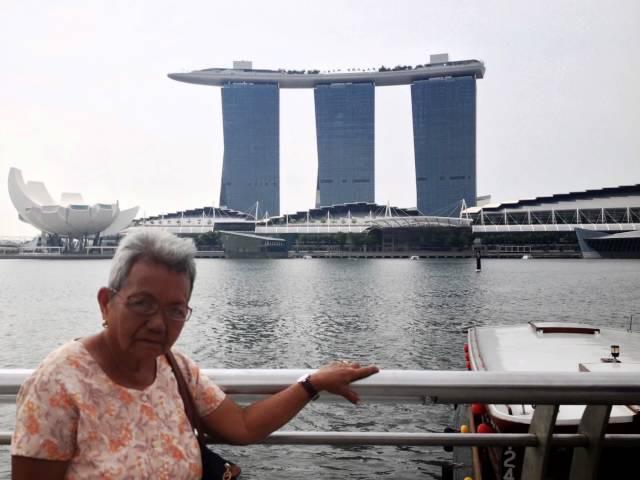 Inay Cheding in Singapore...