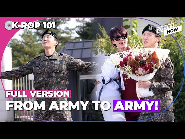 [ENG SUB] j-hope is discharged from the army