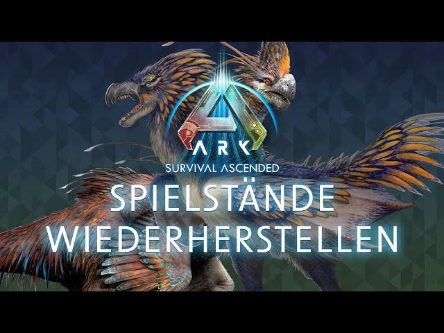 #arksurvivalascended Server Backups - Anleitung