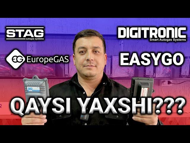 EASY GO, EUROPA GAS va STAG? Qaysi yaxshi?! Original va soxtasini farqlash