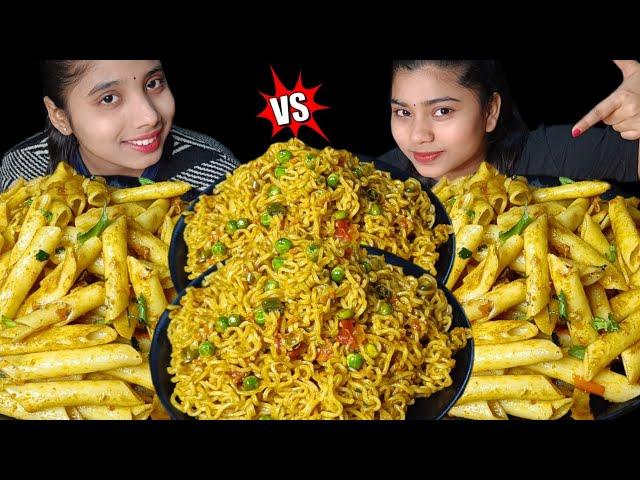 Spicy Masala Maggi Eating Challenge | Spicy Pasta Eating Challenge | Food Challenge