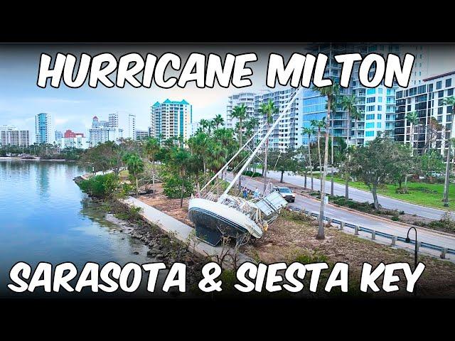 Hurricane Milton's Effects on Sarasota, Siesta Key, and Lido Key