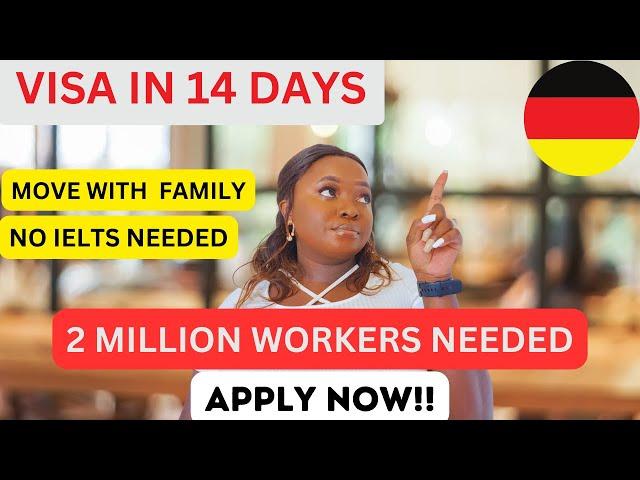 GERMANY JOB SEEKER VISA - FREE VISA 2023 -24 // HOW TO APPLY / STEP BY STEP